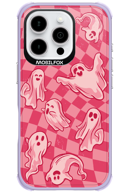 Strawberry Ghosts - Apple iPhone 16 Pro