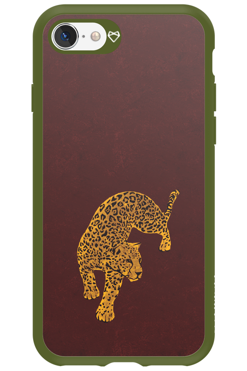 Burgundy Leopard - Apple iPhone SE 2022