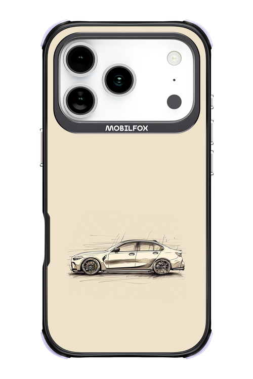 Sketch Car - Apple iPhone 17 Pro
