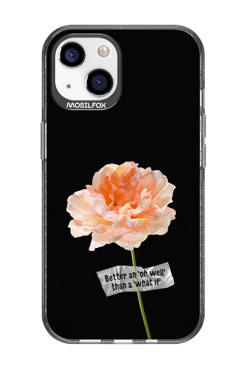 Flower Black - Apple iPhone 13