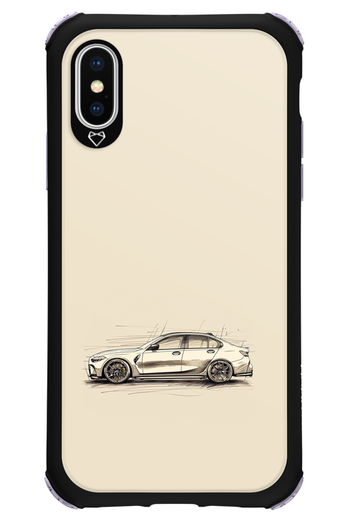 Sketch Car - Apple iPhone XS