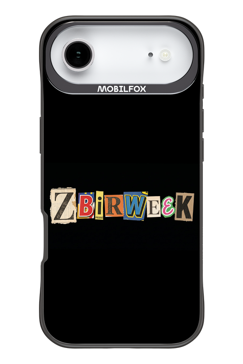 Zbirweek (black) 2.0 - Apple iPhone 17 Air