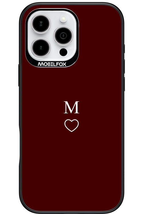 M Burgundia 2.0 - Apple iPhone 16 Pro Max
