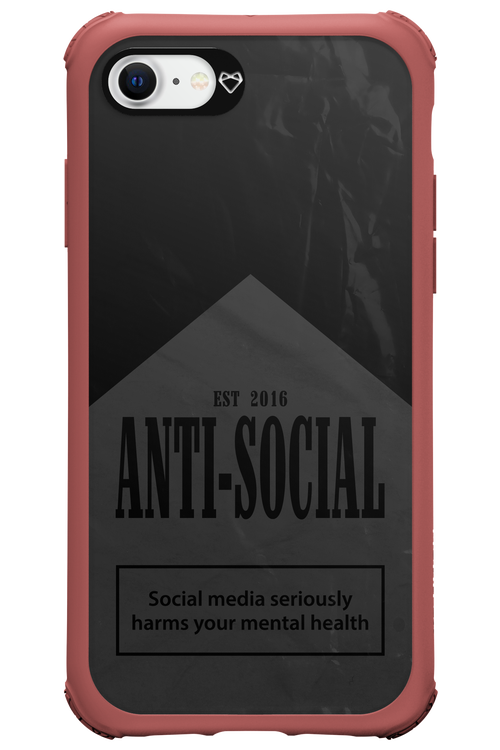 ANTI-SOCIAL (BLVCK) 2.0 - Apple iPhone SE 2020