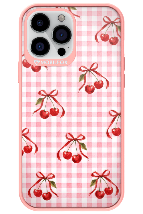 Pink Cherry Checked 2.0 - Apple iPhone 13 Pro Max