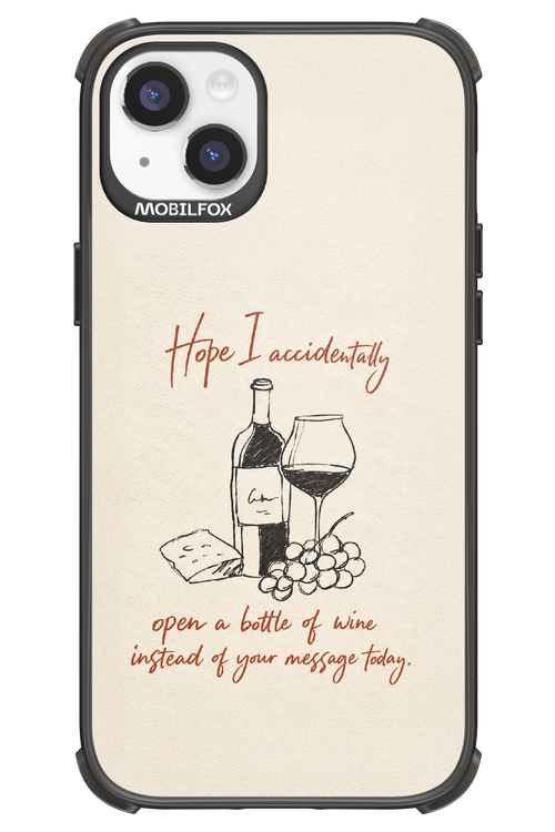 Bottle of wine 2.0 - Apple iPhone 14 Plus