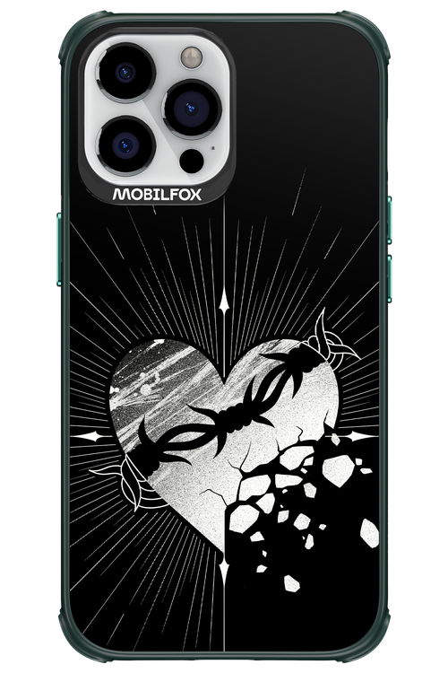 Fehér Szív - Apple iPhone 13 Pro Max