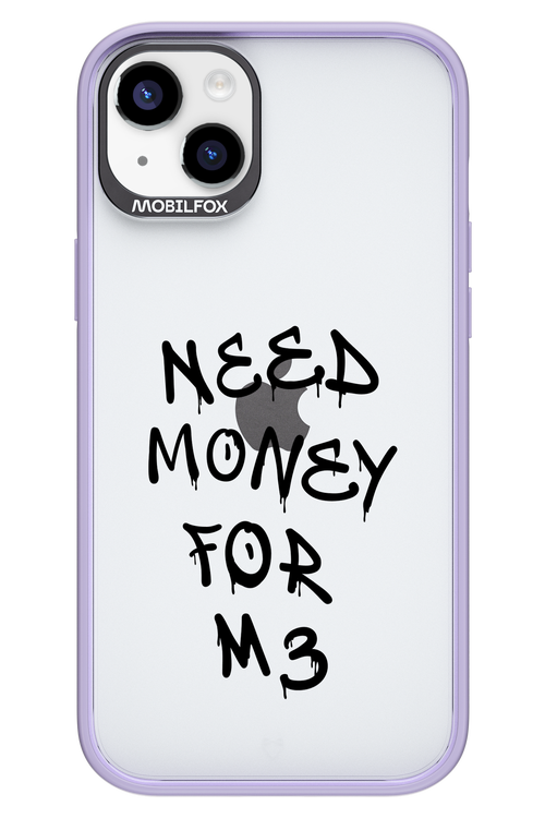 Need M3 Transparent Black - Apple iPhone 14 Plus