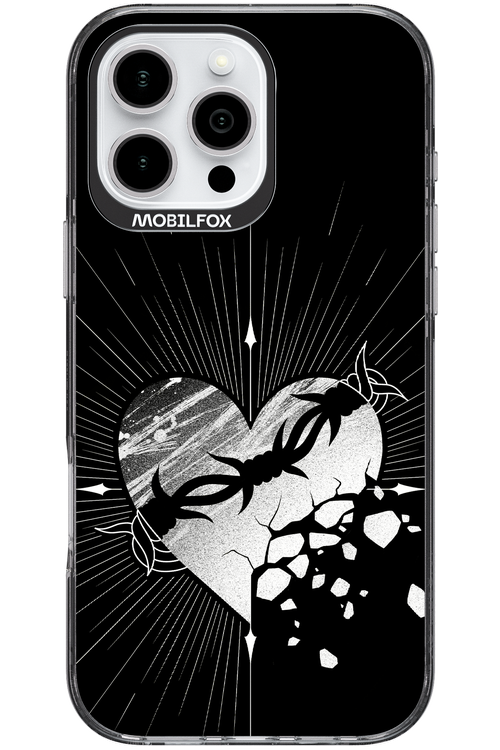 Fehér Szív - Apple iPhone 16 Pro Max