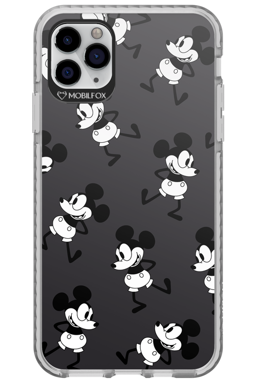 Iconic Mouse (antracite pattern) - Apple iPhone 11 Pro Max