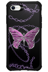 Butterfly Necklace - Apple iPhone SE 2022