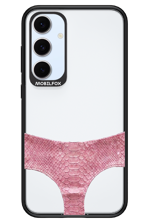 Snake Leather Panties Transparent 2.0 - Samsung S24 FE