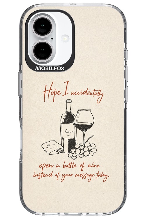 Bottle of wine 2.0 - Apple iPhone 16