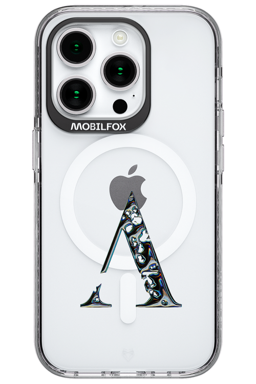 Azteca A Chrome Logo 2.0 - Apple iPhone 15 Pro