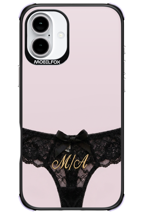 Black Panties 2.0 - Apple iPhone 16 Plus