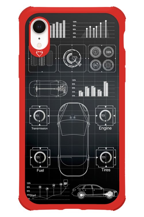 Cyber Grid 2.0 - Apple iPhone XR