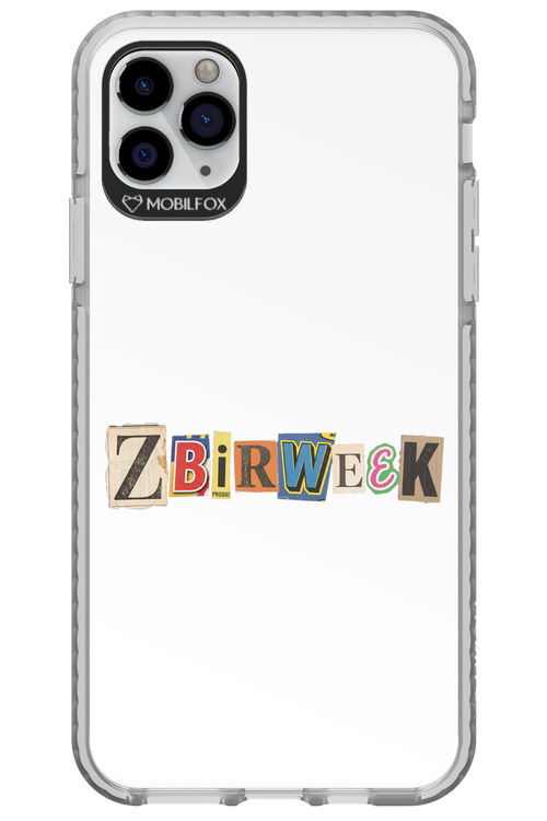 Zbirweek (white) 2.0 - Apple iPhone 11 Pro Max