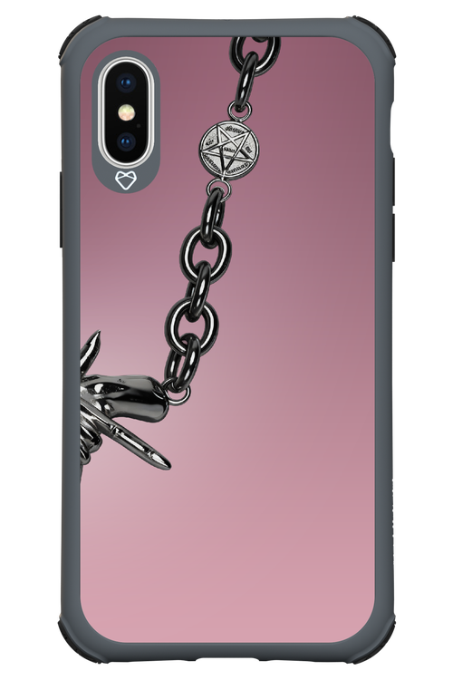 Chain dreapta roz 2.0 - Apple iPhone X