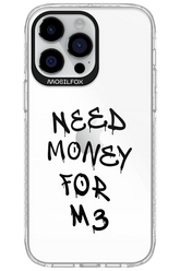 Need M3 Transparent Black - Apple iPhone 14 Pro Max