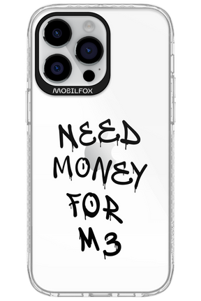 Need M3 Transparent Black - Apple iPhone 14 Pro Max