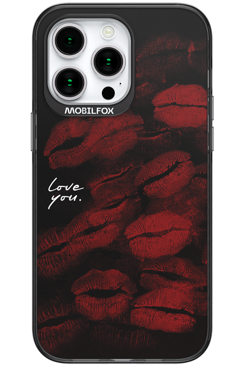 LOVE U BLACK 2.0 - Apple iPhone 15 Pro Max