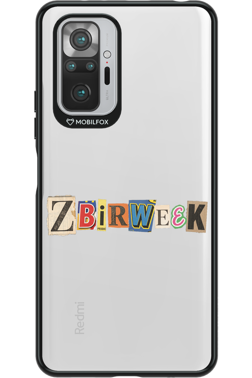 Zbirweek (transparent) 2.0 - Xiaomi Redmi Note 10 Pro