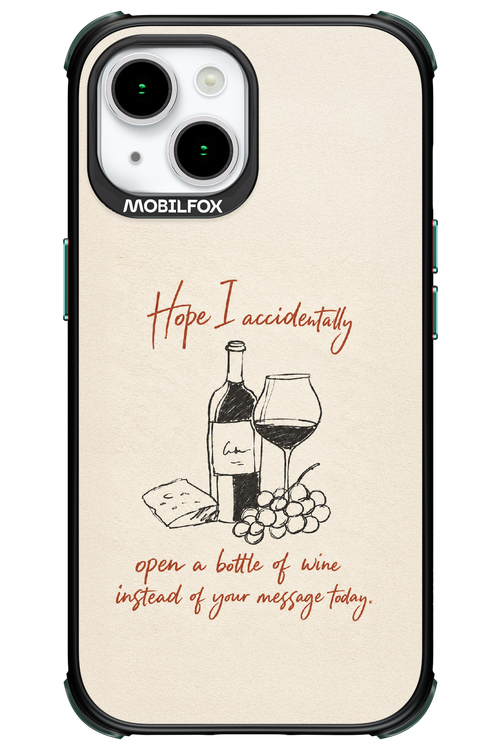 Bottle of wine 2.0 - Apple iPhone 15