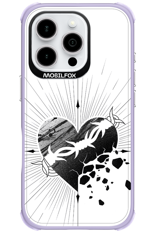 Fekete Szív 2.0 - Apple iPhone 16 Pro