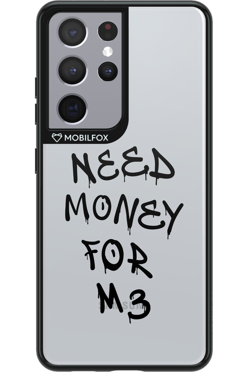 Need M3 Transparent Black - Samsung Galaxy S21 Ultra