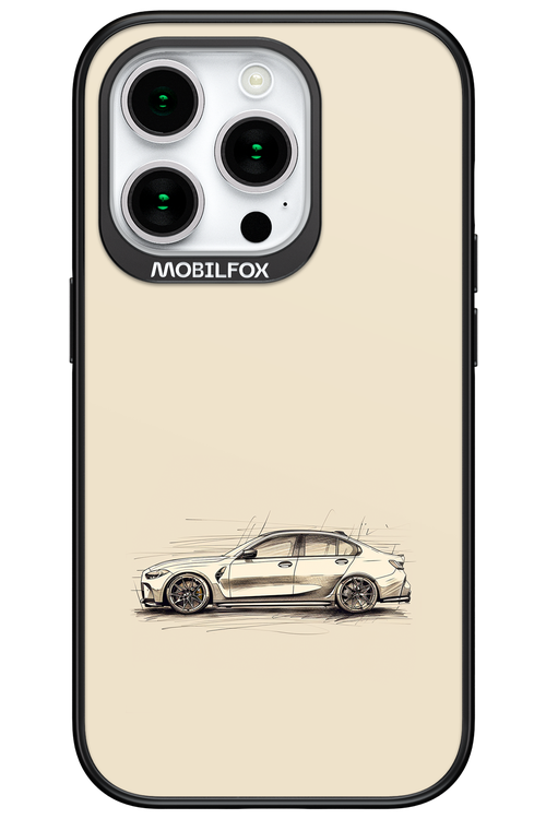 Sketch Car - Apple iPhone 15 Pro