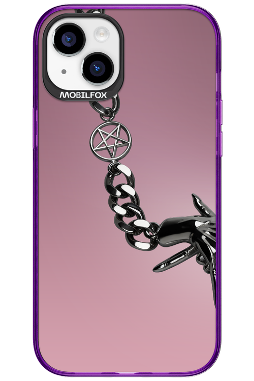 Chain stanga roz 2.0 - Apple iPhone 15 Plus