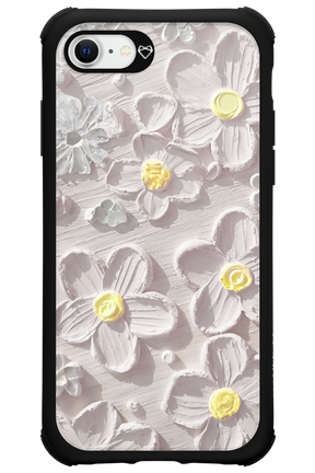 White Flowers - Apple iPhone 7