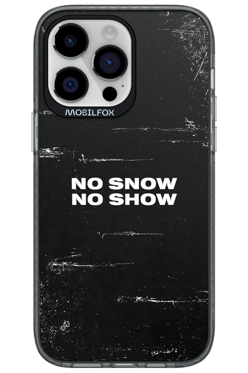 No snow, no show - Apple iPhone 14 Pro Max