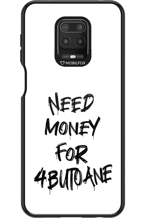 Need Money For Butoane Black - Xiaomi Redmi Note 9 Pro