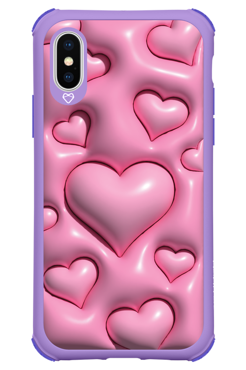 Hearts - Apple iPhone XS