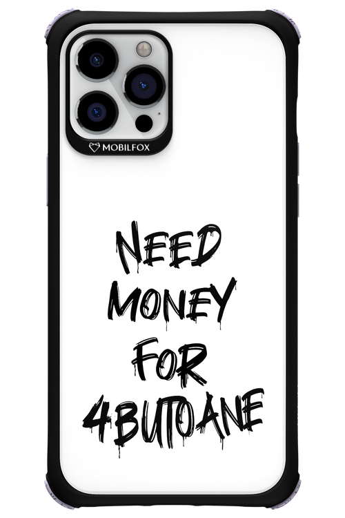 Need Money For Butoane Black - Apple iPhone 12 Pro Max