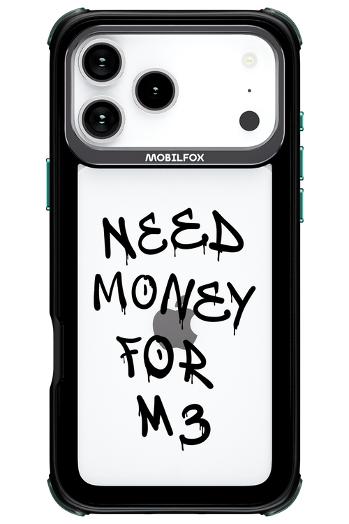 Need M3 Transparent Black - Apple iPhone 17 Pro Max