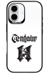 Centaur Logo White 2.0 - Apple iPhone 16