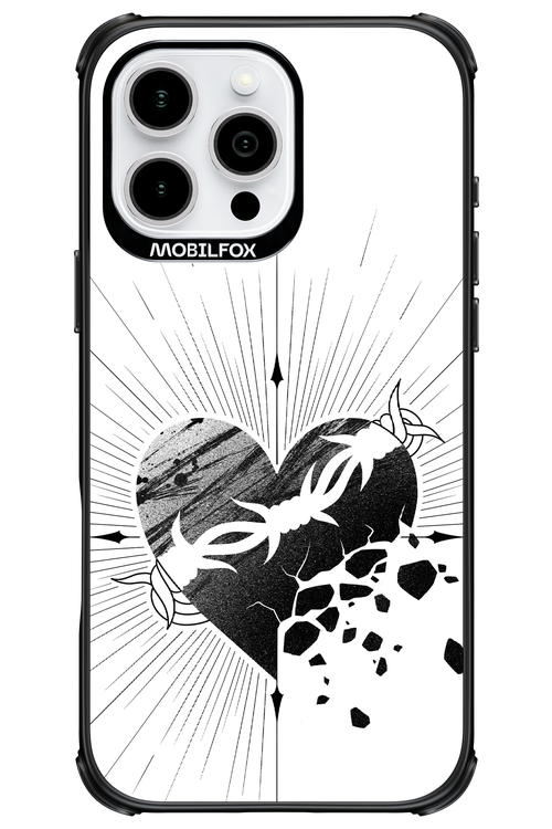 Fekete Szív 2.0 - Apple iPhone 16 Pro Max