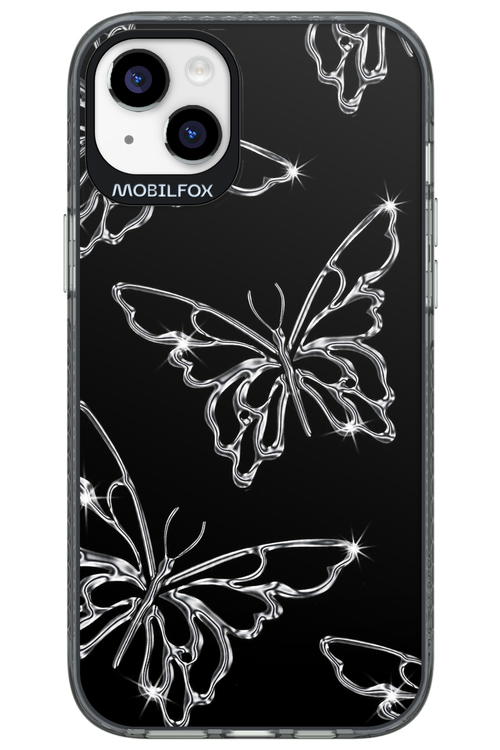 Silver Butterfly 2.0 - Apple iPhone 14 Plus