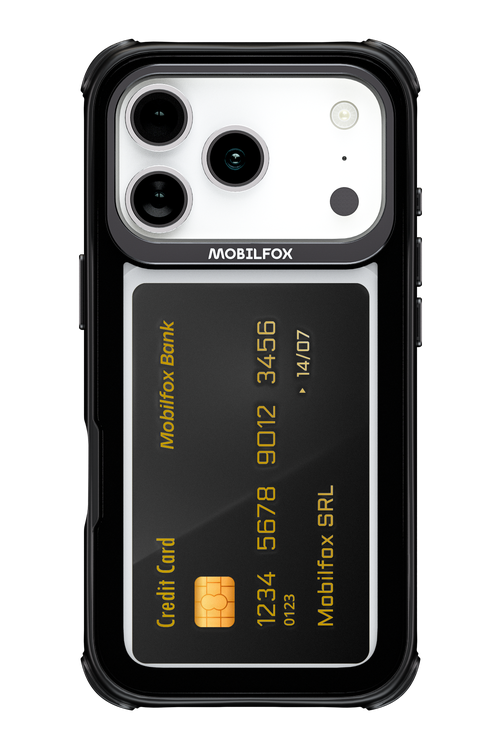 Black Card - Apple iPhone 17 Pro