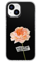Flower Black - Apple iPhone 15