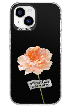 Flower Black - Apple iPhone 15
