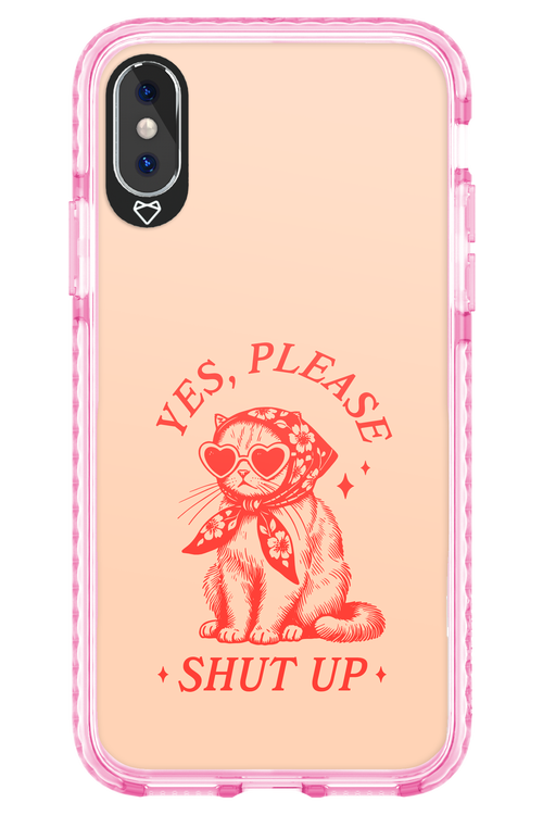 Shut upp - Apple iPhone X
