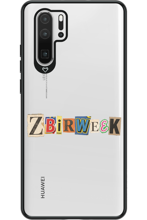 Zbirweek (transparent) 2.0 - Huawei P30 Pro