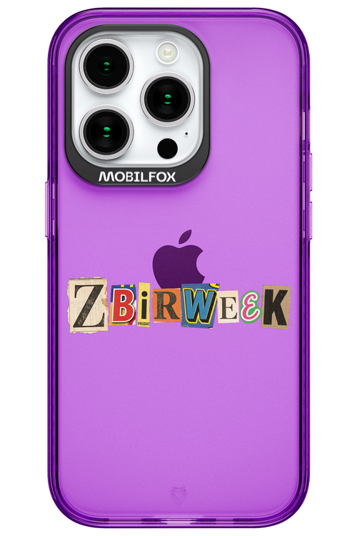 Zbirweek (transparent) 2.0 - Apple iPhone 15 Pro