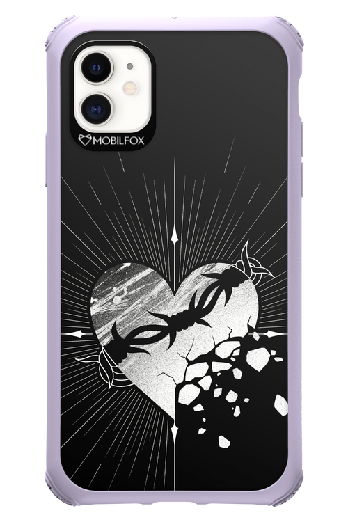 Fehér Szív 2.0 - Apple iPhone 11