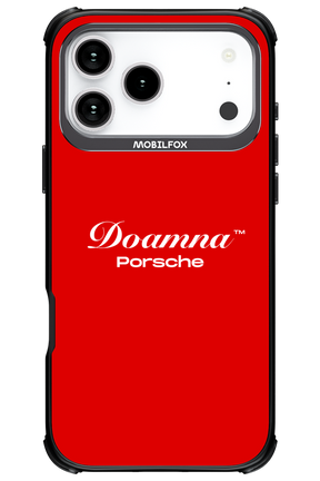 Doamna Porsche (red) - Apple iPhone 17 Pro Max
