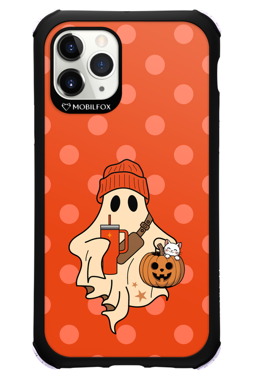 Ghost Girl (Orange) - Apple iPhone 11 Pro