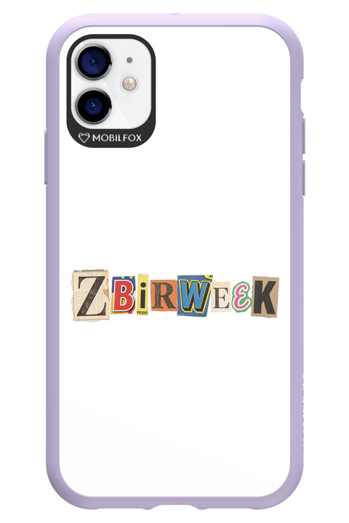 Zbirweek (white) 2.0 - Apple iPhone 11